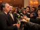 Presidente Jair Bolsonaro dá entrevista a jornalistas na China