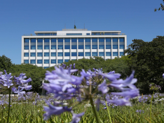 Prédio da Reitoria da USP, na Cidade Universitária no Butantã