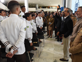 Cerimônia de Lançamento da Política do Programa Nacional das Escolas Cívico-Militares.