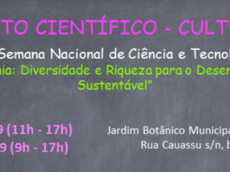 Ilustração evento científico SBPC.