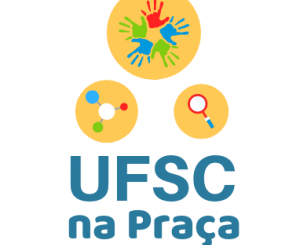 Logo do projeto UFSC na Praça.