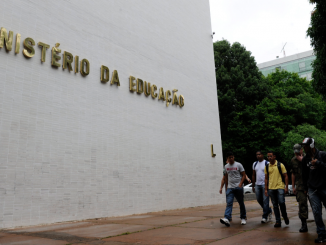 Fachada do Ministério da Educação (MEC), na Esplanada dos Ministérios, Brasília, DF.