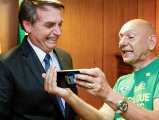 Luciano Hang e Bolsonaro