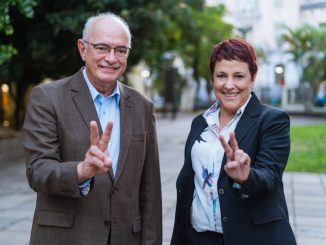 Ex-reitor Rui Oppermann e ex-vice-reitora Jane Tutikian entraram com ação judicial contra nomeação na UFRGS — Foto: Cesar Lopes/UFRGS/Divulgação