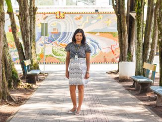 Francis Tourinho é uma das homenageadas (Foto: Henrique Almeida/UFSC)