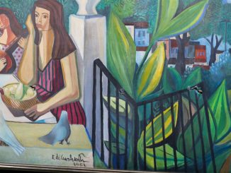 Obras de arte danificadas após ação de vândalos em Brasília (Foto: Fabio Rodrigues Pozzebom/Agência Brasil)