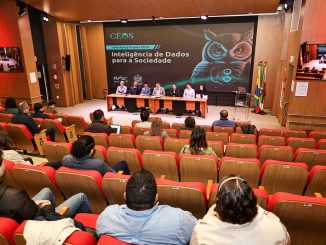 UFSC e Ministério Público apresentam protótipo de painel que usa IA para investigar fraudes. Fotos: Ministério Público de Santa Catarina